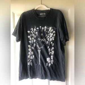 Post Malone Posty Co. black 2019 concert tee size M